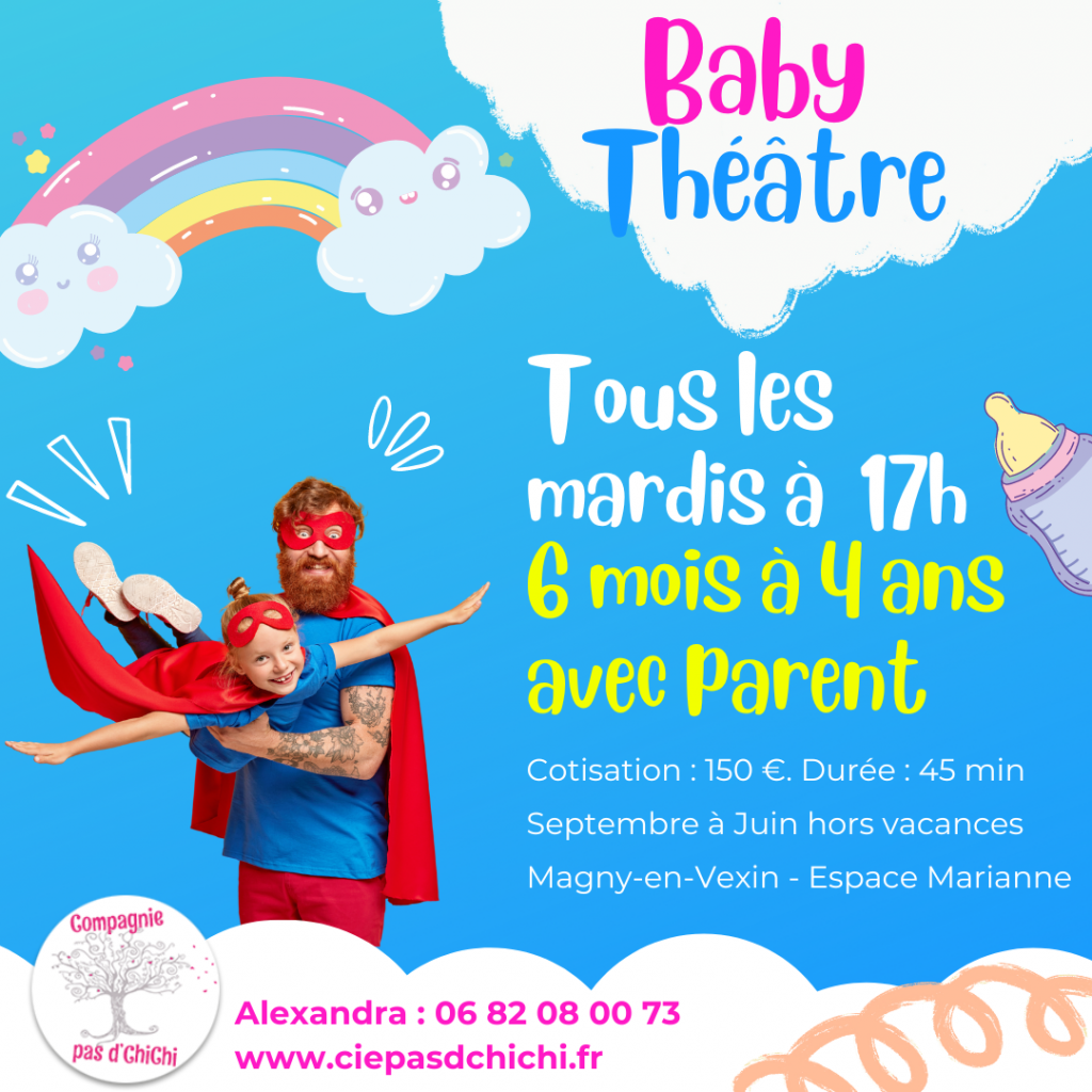 théatre Bébé parent vexin apprentissage théâtre theatre baby